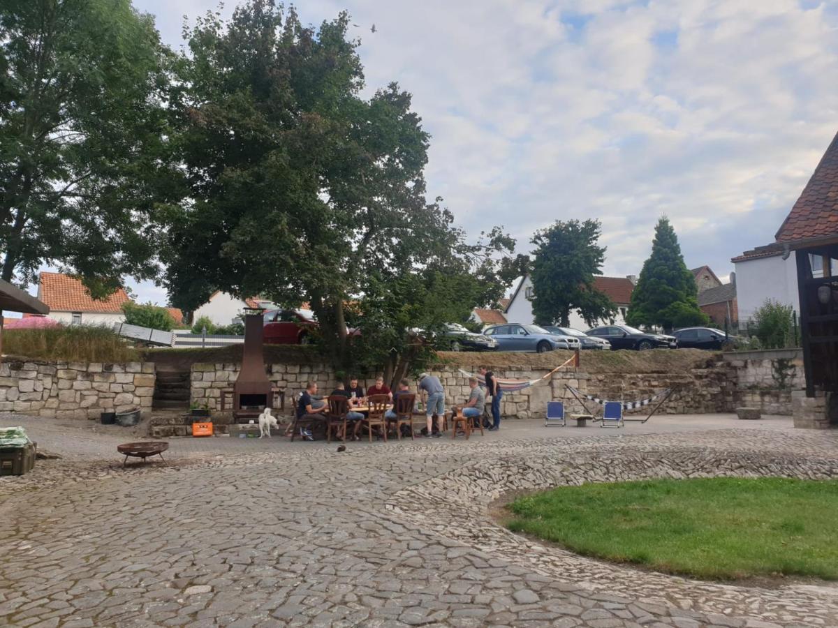 Villa Mario'S Fachwerkhaus Am Huy Exterior foto